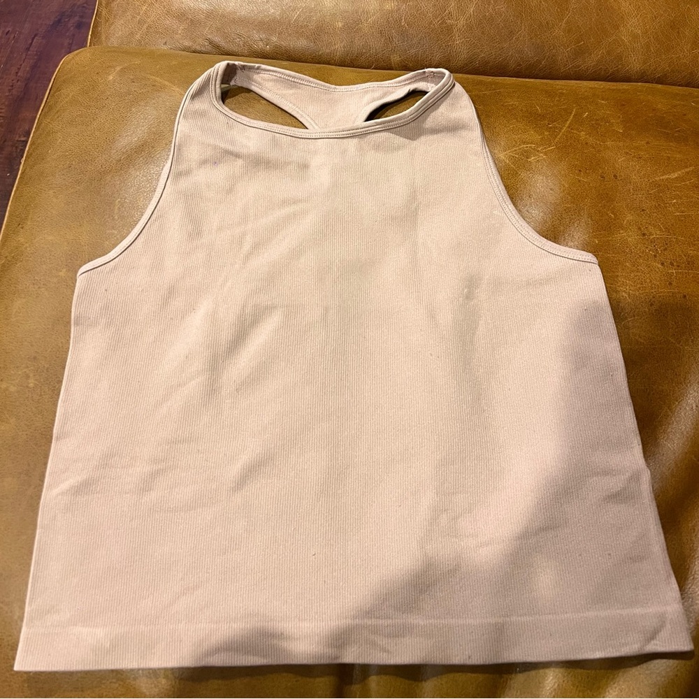 Free People Beige Tank Top